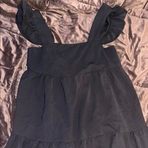 Black Ruffle Dress